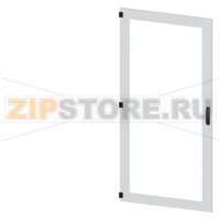 SIVACON, door, left, inspection window, IP55, H: 2000 mm, W: 900 mm, RAL 7035, Protection class 1 Siemens 8MF1090-2UT15-0BE2