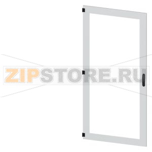 SIVACON, door, left, inspection window, IP55, H: 2000 mm, W: 900 mm, RAL 7035, Protection class 1 Siemens 8MF1090-2UT15-0BE2 