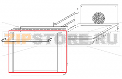 Internal/external glass Garbin 43 MX   Internal/external glass Garbin 43 MXЗапчасть на сборочном чертеже под номером:&nbsp;VET43