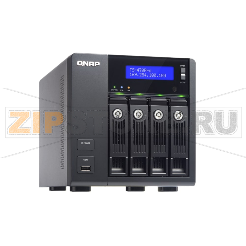 Накопитель сетевой QNAP TS-470-PRO 