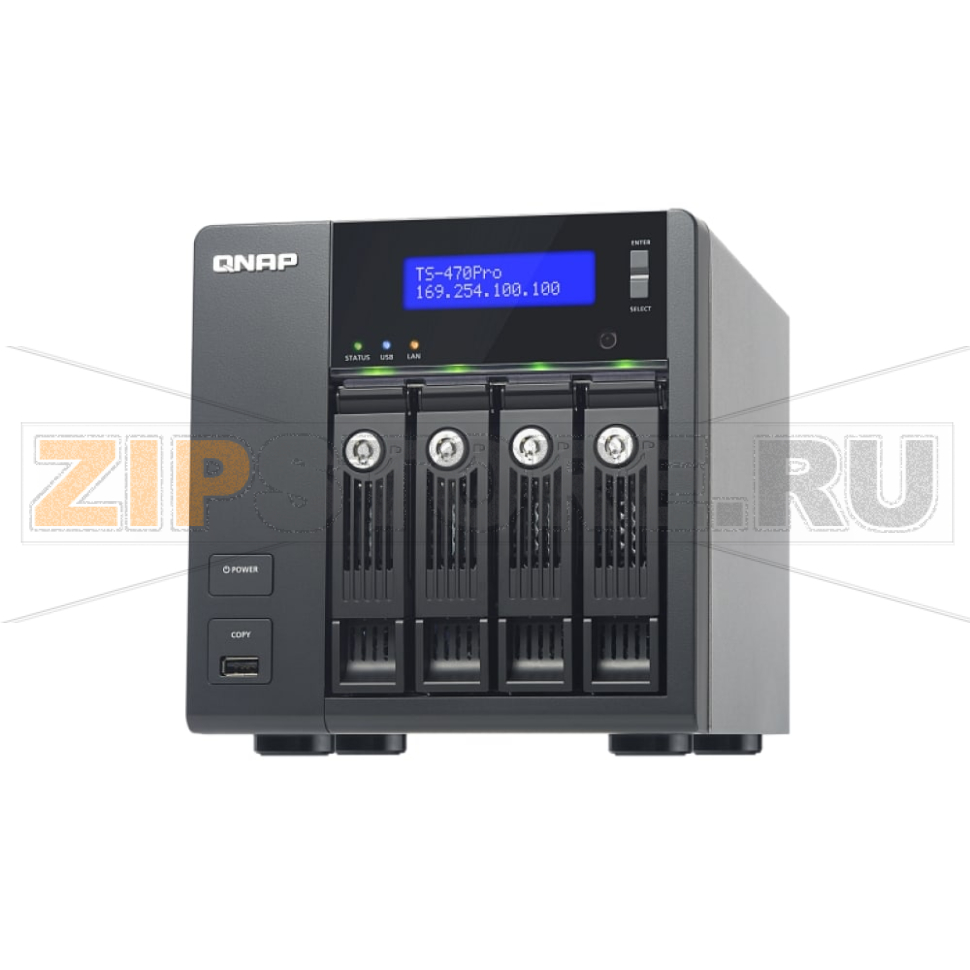 Накопитель сетевой QNAP TS-470-PRO 