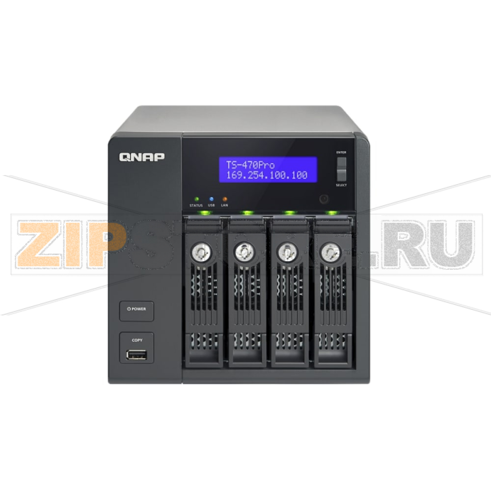 Накопитель сетевой QNAP TS-470-PRO 