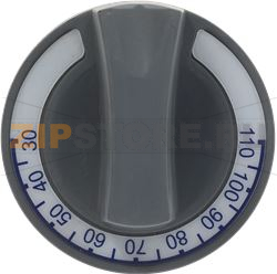 KNOB GREY ø 60 mm 30-110°C 