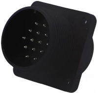 Разъем круглый 10 А, 50 В, IP67, 14 контактов Hirschmann CM 02 E 20-27 P