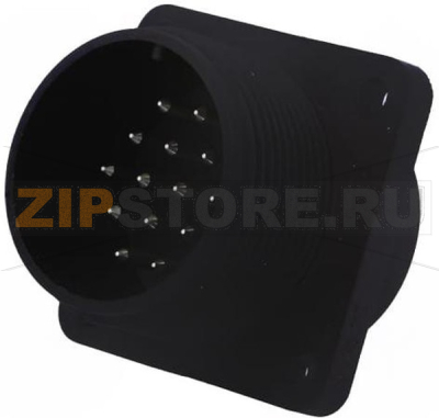Разъем круглый 10 А, 50 В, IP67, 14 контактов Hirschmann CM 02 E 20-27 P 