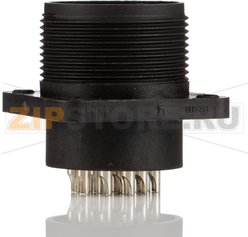 Разъем круглый 10 А, 50 В, IP67, 14 контактов Hirschmann CM 02 E 20-27 P 