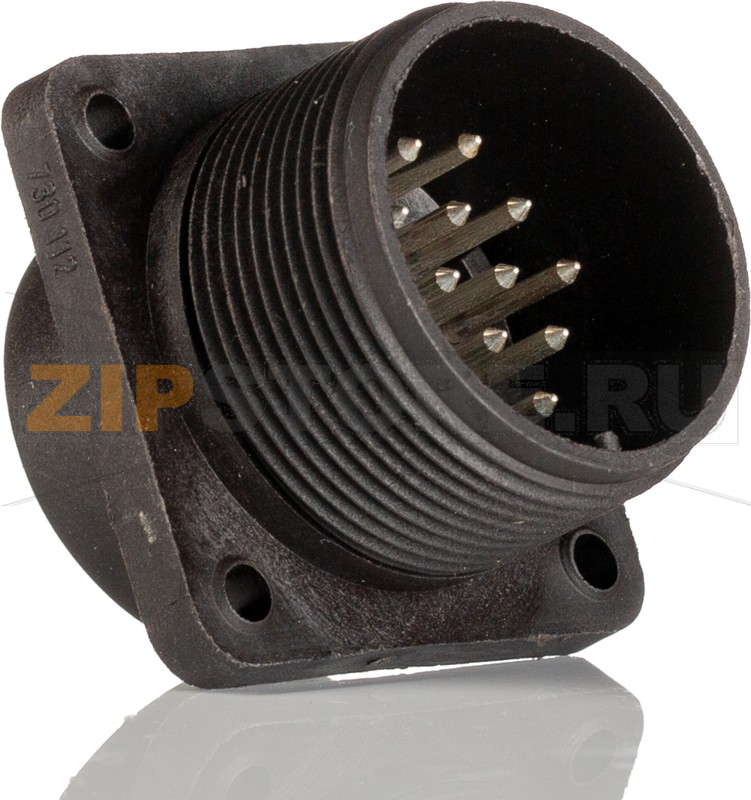 Разъем круглый 10 А, 50 В, IP67, 14 контактов Hirschmann CM 02 E 20-27 P 