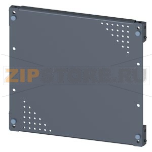 SIVACON, mounting plate, mounting with bracket, perforated, H: 300 mm, W: 400 mm, zinc-plated Siemens 8MF1340-2AM12-0 
