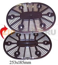 GRILLE NOIRE CUIT VAPEUR *1* 