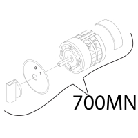 Interr. MN bremas. rotativo Sirman Palladio 300