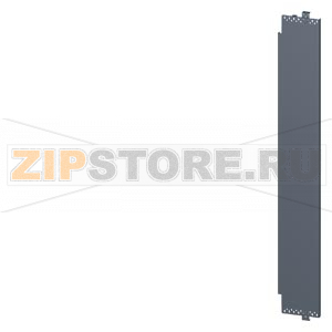 SIVACON, mounting plate, for cabinet side, D: 400 mm, H: 1800 mm, zinc-plated Siemens 8MF1804-2AK03-0 