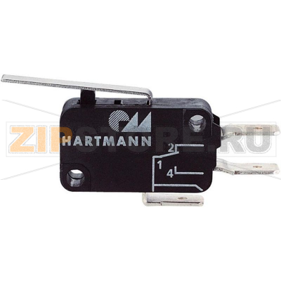 Микропереключатель 250 В/AC, 16 A, 1 x вкл/выкл, 1 шт Hartmann 04G01C04B01A 