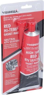 ВЫСОКОТЕМПЕРАТУРНЫЙ КРАСНЫЙ ГЕРМЕТИК 80 МЛ 