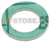 ПЛОСКИЙ УПЛОТНИТЕЛЬ Ø 18X12X2 ММ БЕЗ АСБЕСТОВ