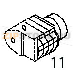 Timer 13 g cube 110/115V 60 Hz Brema CB 640