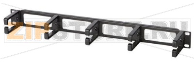 Hyperline CM-1U-PL Кабельный организатор с пластиковыми кольцами, 19&#039;&#039;, 1U 