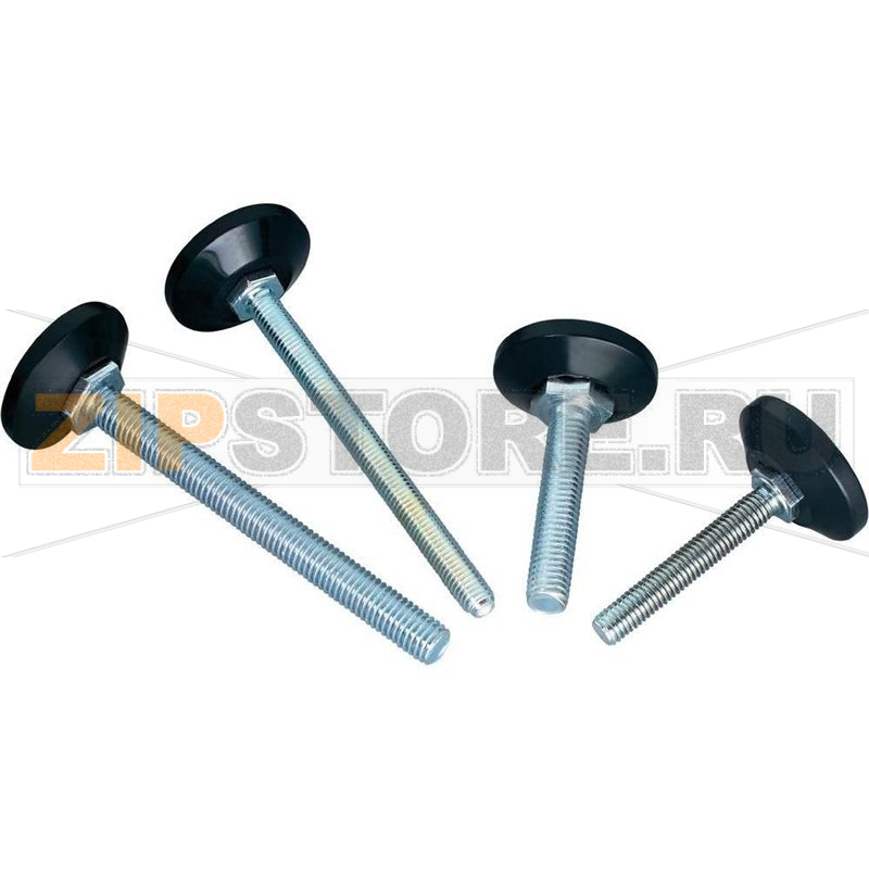 Ножка приборная под винт, черная, 38х110 мм, 1 шт PB Fastener 148 3810 699 11 