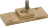 FLANGIA MANIGLIA PORTA 95x40 mm