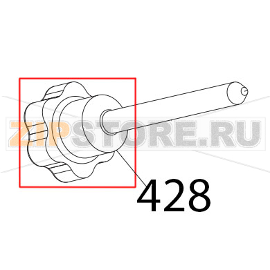 Manopola prig. aff M8, 6 lobi grigia Sirman Palladio 350 Manopola prig. aff M8, 6 lobi grigia Sirman Palladio 350Запчасть на деталировке под номером: 428