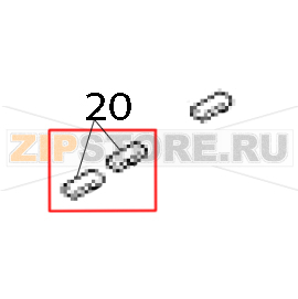 DC motor, stepping motor driver IC TSC TTP-243E Pro DC motor, stepping motor driver IC TSC TTP-243E ProЗапчасть на деталировке под номером: 20