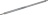 TRANSMISSION SHAFT ALUMINIUM 530 mm