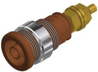 Гнездо 32 А, 1 кВ, коричневое Hirschmann SEB 2600 G M4 BRAUN / BROWN