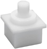 CAP 22x22 mm WITH PIN ø 9 mm