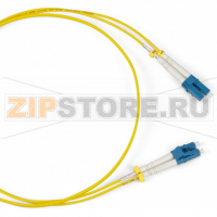 патч-корд волоконно-оптический (шнур) SM 9/125 (OS2), LC/APC-LC/APC, duplex, LSZH, 2 м