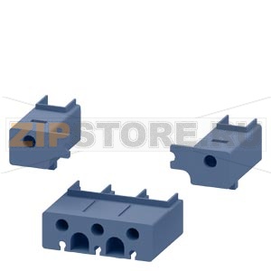 4-полюсная клеммная крышка для рамочных (винтовых) клемм 4-полюсных контакторов типоразмера S2 Siemens 3RT2936-4EA4 