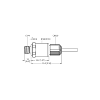 Датчик давления Turck PT16R-1004-I2-CM2.0