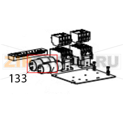 Start capacitor Hurakan HKN-20SN2V Start capacitor Hurakan HKN-20SN2VЗапчасть на деталировке под номером: 133