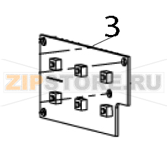 Keypad PCB assembly TSC TTP-286MT Keypad PCB assembly TSC TTP-286MTЗапчасть на деталировке под номером: 3