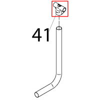 Raccordo a T lavaggio superiore Teikos TS601