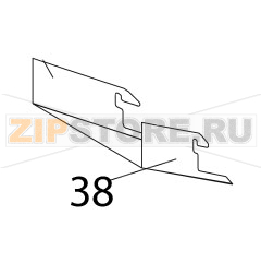 Detachable filling skid for safety guard, grid Bear Varimixer AR80 VL-1S Detachable filling skid for safety guard, grid Bear Varimixer AR80 VL-1SЗапчасть на деталировке под номером: 38
