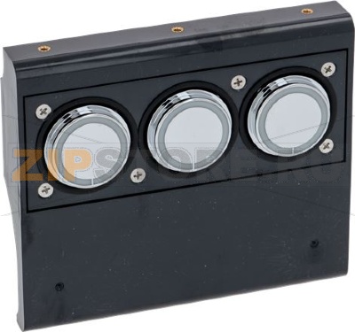 PUSHBUTTON PANEL 3-BUTTONS 