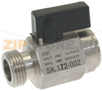 BALLCOCK VALVE SK FOR KEG HEAD 5/8G MF