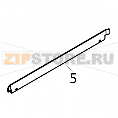 Basket guide Fagor AD-90 Basket guide Fagor AD-90Запчасть на деталировке под номером: 5Название запчасти Fagor на английском языке: Basket guide AD-90.
