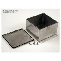 Корпус алюминиевый 125x125x79 мм, серый, 1 шт Hammond 1590WKF