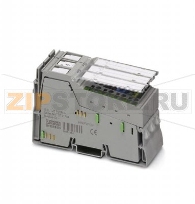 Клеммный модуль питания Inline Phoenix Contact IB IL 120 PWR IN-PAC в комплекте с дополнительными принадлежностями (соединительный штекер и держатели для маркировки), без защитного устройства (предохранителя), 120 В перемен. тока.Минимальный заказ: 1 шт.Упаковка: 1 шт.