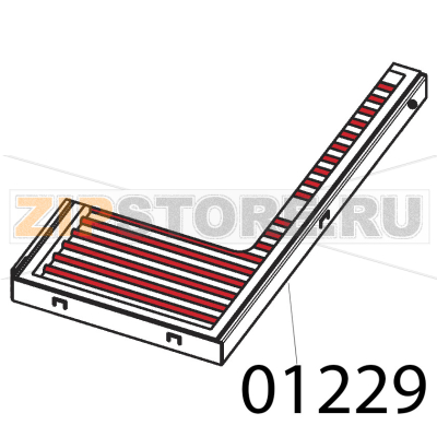 Resistenza elettrica 4 kW Tecnoinox PP70E7 Resistenza elettrica 4 kW Tecnoinox PP70E7Запчасть на деталировке под номером: 01229