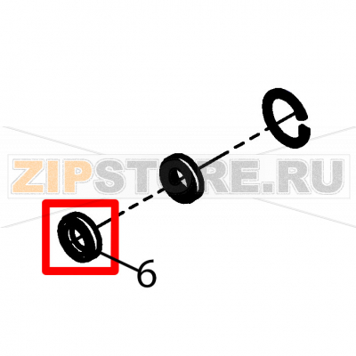 Retainer 28x17x7 Fagor VE-202 Retainer 28x17x7 Fagor VE-202Запчасть на деталировке под номером: 6Название запчасти Fagor на английском языке: Retainer 28x17x7 VE-202.