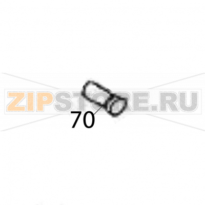 Disp guide stopper Sato HR212 TT Disp guide stopper Sato HR212 TTЗапчасть на деталировке под номером: 70Название запчасти на английском языке: Disp guide stopper Sato HR212 TT.