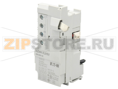 Расцепитель минимального напряжения, 208-240В AC, +2 НО доп контакта Eaton NZM4-XUHIV208-240AC 
