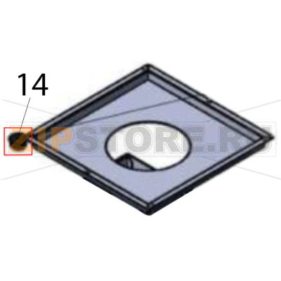 Residue collector Hurakan HKN-C2 Residue collector Hurakan HKN-C2Запчасть на деталировке под номером: 14