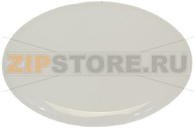 КЕРАМИЧЕСКАЯ ПЛАСТИНА ОВАЛЬНАЯ БЕЛАЯ 