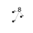 Screw, M4*10, MOQ 50 pcs TSC ME340