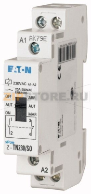 Реле для проводок, 24В, 3НО Eaton Z-TN24/3S 