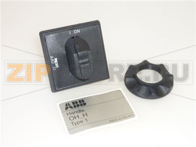 MANOPOLA SEZIONATORE OHBS1PH NERA 