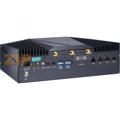 Компьютер встраиваемый 2.4 ГГц, Intel Core i3-7100U, HDMI/DP, 4xRS-232/422/485 MOXA V2403C-KL3-T 