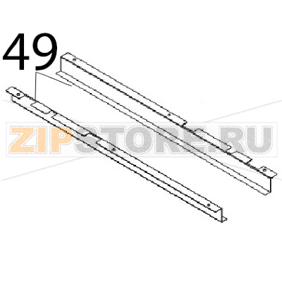 Guide Angelo Po IA51 Guide Angelo Po IA51Запчасть на деталировке под номером: 49